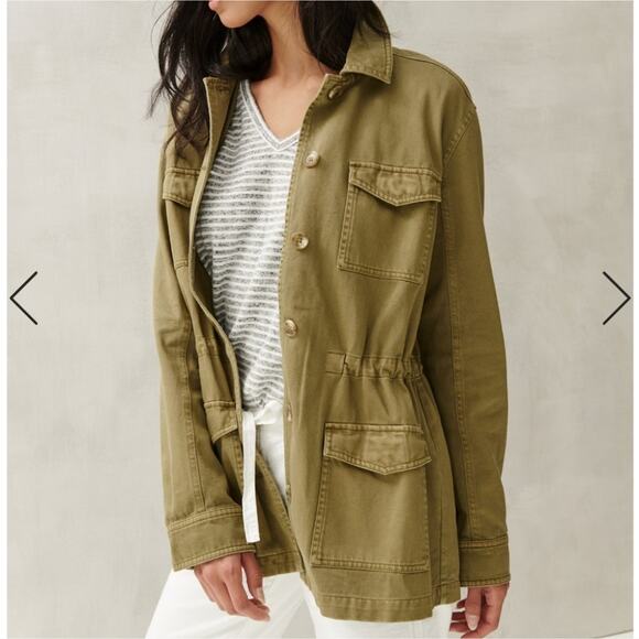 Lucky Brand explorer utility jacket green anorak - Picture 1 of 11